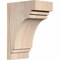 Ekena Millwork Pescadero Smooth Corbel, Douglas Fir, 5 1/2"W x 8"D x 12"H COR06X08X12PEC00SDF - alternate 1